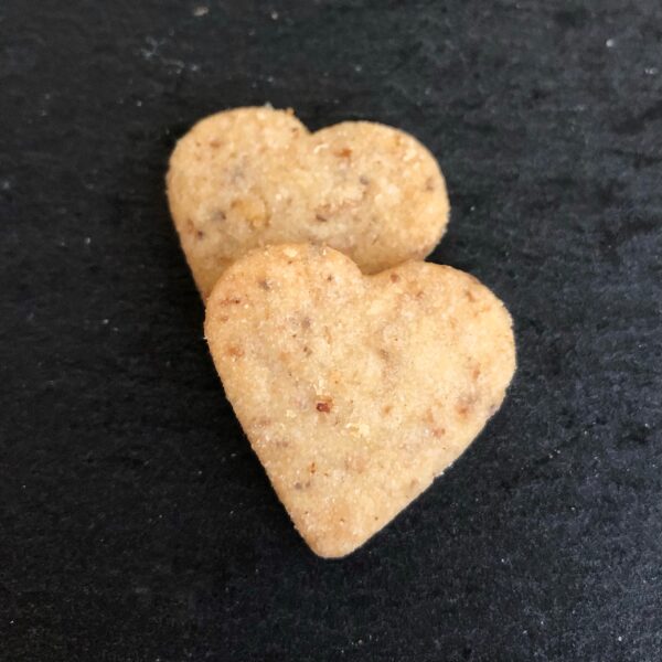 biscuit en forme de petit coeur